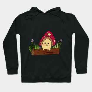 Just a Shroom on a log Hoodie